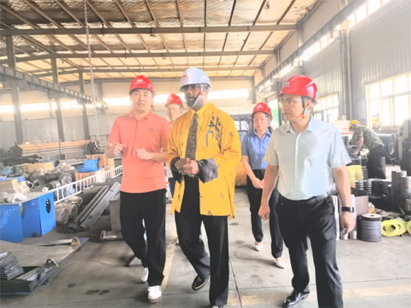 跨國界，筑橋梁丨熱烈歡迎非洲客戶到高飛股份參觀考察